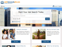 Tablet Screenshot of metrokansascityjobs.com